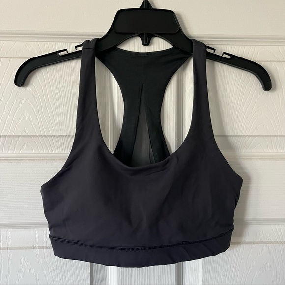lululemon athletica Other - Lululemon Dark Grey/Blue Racerback Sports Bra